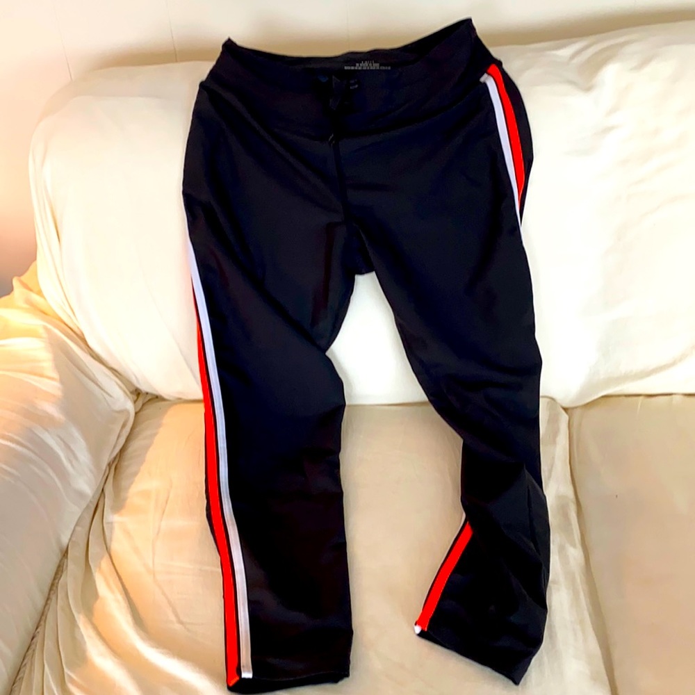 Aqua workout pant with drawstring